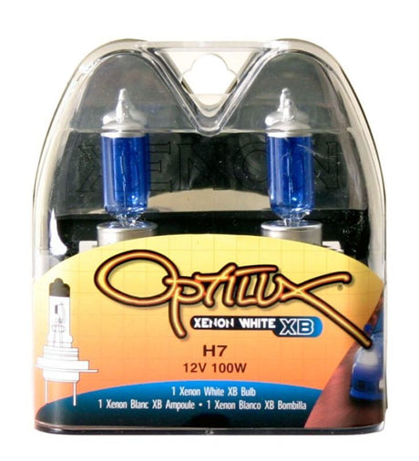 Hella Optilux H7 100W XB Extreme Blue Bulbs (Pair) - Rowdy Warehouse 