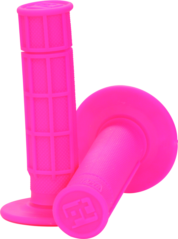 ProTaper 1/2 Waffle Grips - Neon Pink