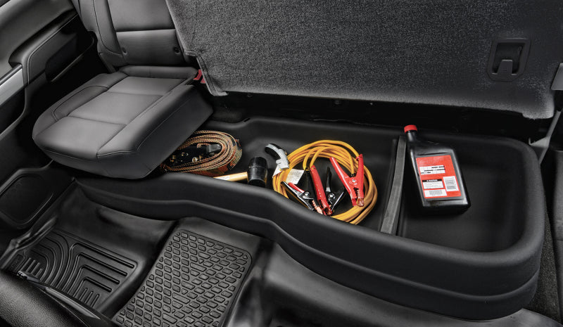 Husky Liners 14-21 Toyota Tundra Double Cab Under Seat Storage Box (w/o Factory Subwoofer)