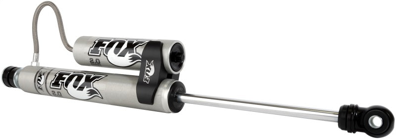 Fox 2.0 Performance Series 10.1in. Smooth Body Remote Res. Shock w/Stem Mount / Std Travel - Black - Rowdy Warehouse 