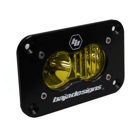 Baja Designs S2 Driving/Combo Flush Mount LED - Amber - Rowdy Warehouse 