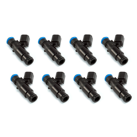 Injector Dynamics 1340cc Injector - 48mm Length - 14mm Top - 14mm Black Bottom Adaptor (Set of 8) - Rowdy Warehouse 