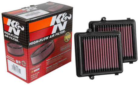 K&N 16-17 Honda CRF1000L Africa Twin 998 Replacement Drop In Air Filter (2 Per Box) - Rowdy Warehouse 