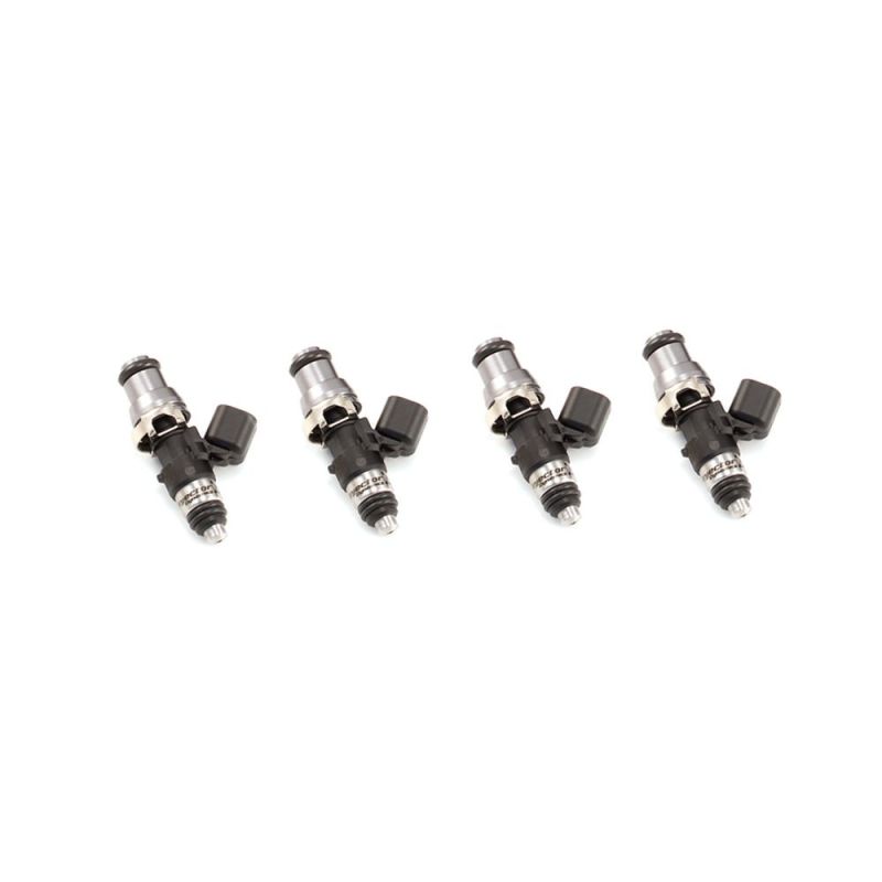 Injector Dynamics 1300cc Injectors-48mm Length-14mm Grey Top-8mm L O-Ring (For WRX SFC Rail) (4) - Rowdy Warehouse 