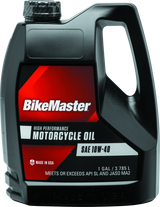 BikeMaster 10W40 Performance Oil - Gallon