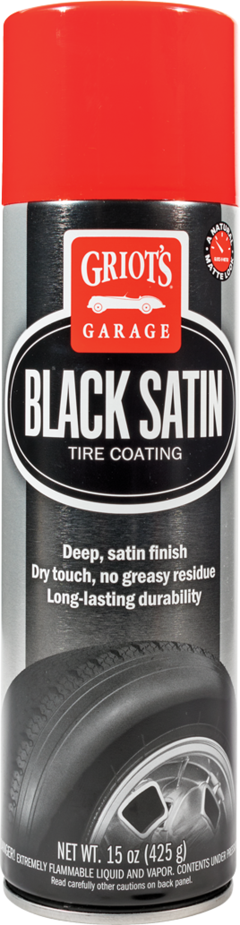 Griots Garage Black Satin Tire Coating - 15oz - Rowdy Warehouse 