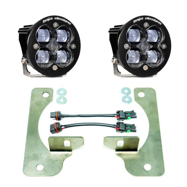 Baja Designs 18+ Wrangler JL Rubicon Squadron-R Fog Light & Fog Pocket Kit - Rowdy Warehouse 