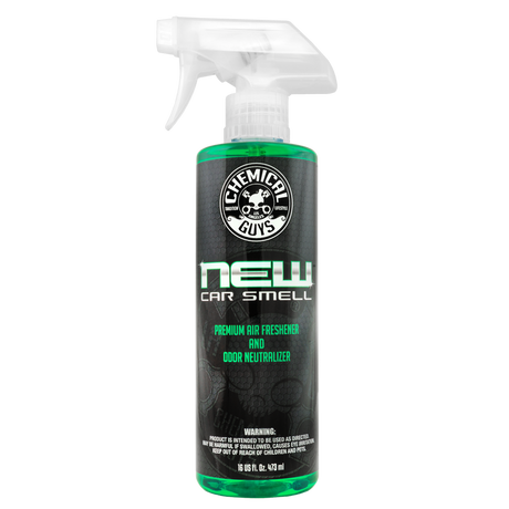 Chemical Guys New Car Smell Air Freshener & Odor Eliminator - 16oz - Rowdy Warehouse 