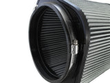 aFe MagnumFLOW Pro DRY S Universal Air Filter 7.13in F x (8.75 x 8.75)in B x 7in T(Inv) x 6.75in H - Rowdy Warehouse 