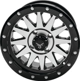 QuadBoss Wagon 14X7 - 5+2 - 4/110 - Black Machined