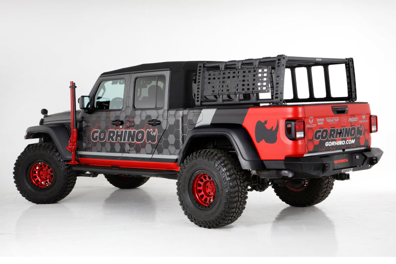 Go Rhino 19-21 Jeep Gladiator XRS Overland Xtreme Rack - Box 1 (Req. gor5950000T-02)