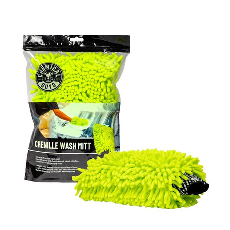 Chemical Guys Chenille Premium Scratch-Free Microfiber Wash Mitt - Rowdy Warehouse 