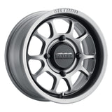 Method MR409 Bead Grip 15x7 / 4+3/13mm Offset / 4x156 / 132mm CB Steel Grey Wheel