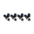 Injector Dynamics 2600-XDS Injectors - 34mm Length - 14mm Top - 14mm Lower O-Ring (Set of 4) - Rowdy Warehouse 