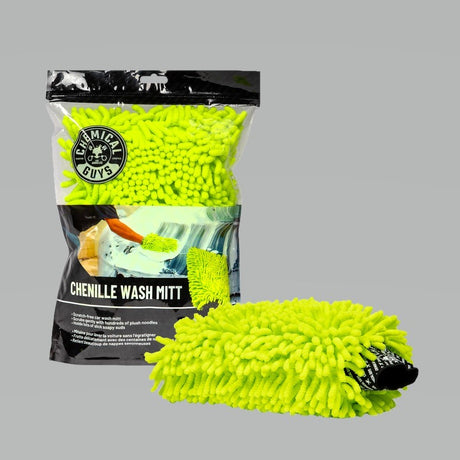 Chemical Guys Chenille Premium Scratch-Free Microfiber Wash Mitt - Rowdy Warehouse 