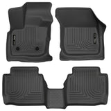 Husky Liners 17 Ford Fusion / 17 Lincoln MKZ Black Front and 2nd Row Floor Liners