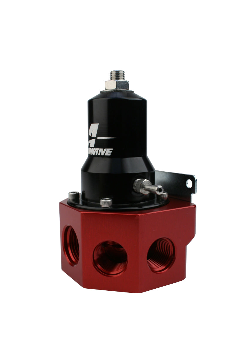 Aeromotive Regulator - 30-120 PSI - .500 Valve - 4x AN-08 and AN-10 inlets / AN-10 Bypass - Rowdy Warehouse 