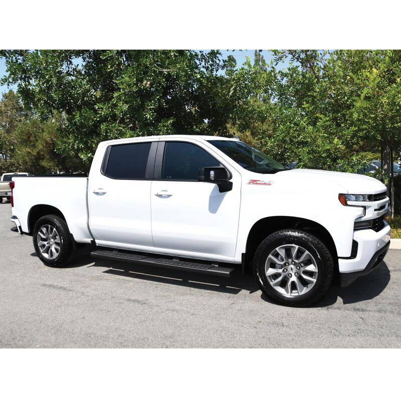 Westin 2019 Chevrolet Silverado/Sierra 1500 Crew Cab R7 Nerf Step Bars - Black