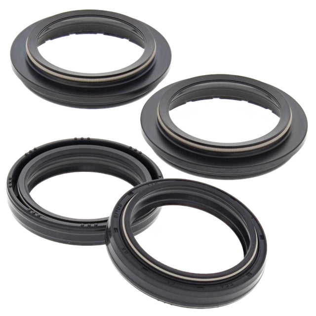 All Balls Racing 1990 Kawasaki KX125 Fork Oil Seal & Dust Seal Kit - Rowdy Warehouse 