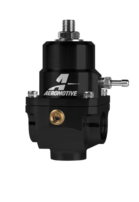 Aeromotive Adjustable Regulator - 35-75PSI - .188 Valve - (2) -08 Inlets/-08 Return - Rowdy Warehouse 