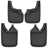 Husky Liners 16-22 Toyota Tacoma w/ OE Fender Flares Front and Rear Mud Guards - Black