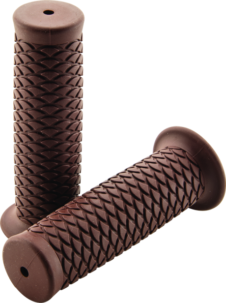 BikeMaster Scales Grips - Brown - Rowdy Warehouse 