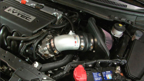 K&N 12 Honda Civic Si 2.4L L4 Silver Typhoon Intake - Rowdy Warehouse 