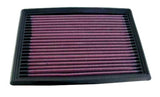 K&N 90-96 Nissan 300ZX 3.0L / 95-01 Honda Civic V 1.4/1.6L Drop In Air Filter - Rowdy Warehouse 