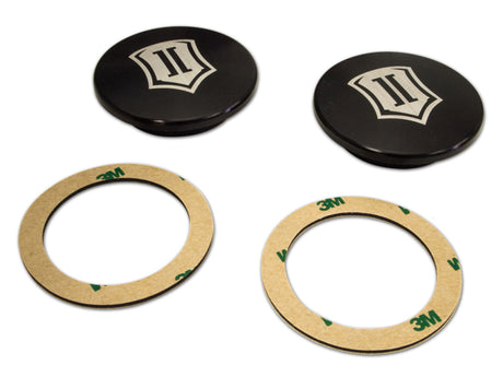 ICON Tubular Upper Control Arm Billet Cap Set - Rowdy Warehouse 