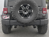 aFe Rebel Series 2.5in 409 SS Axle-Back Exhaust w/Polished Tips 07+ Jeep Wrangler (JK) V6 3.6L/3.8L