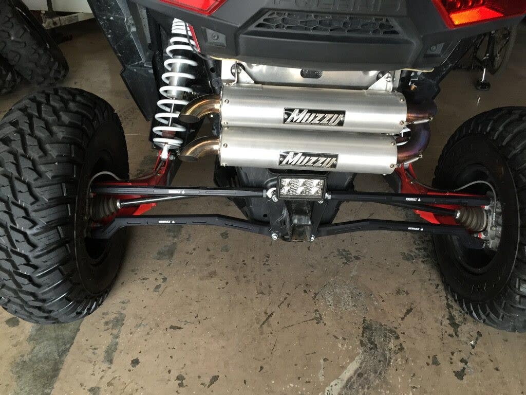 ASSAULT INDUSTRIES HIGH CLEARANCE QUICK CAMBER RADIUS RODS (FITS: POLARIS RZR XP 1000)