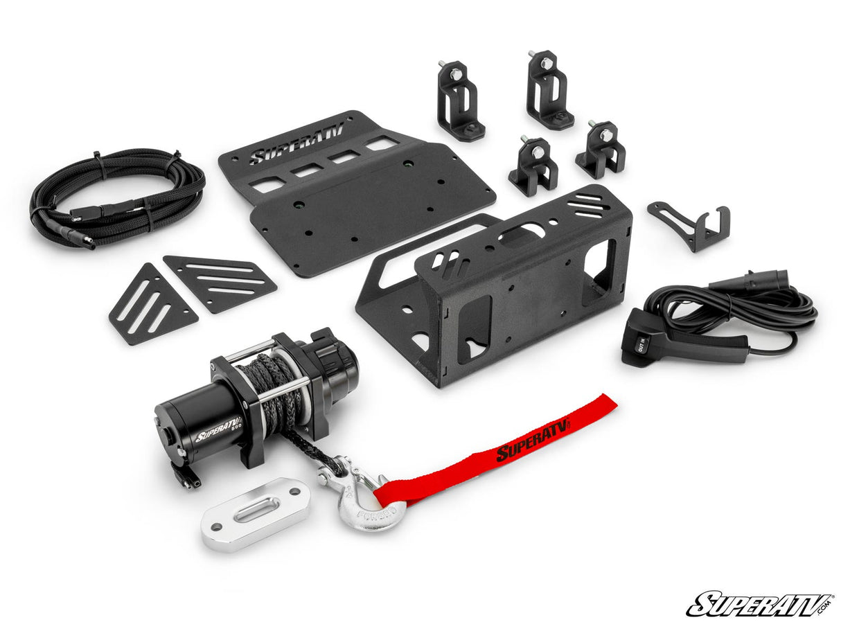 KAWASAKI MULE PRO BED WINCH