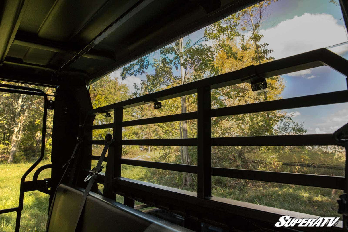 KAWASAKI MULE PRO SCRATCH-RESISTANT REAR WINDSHIELD