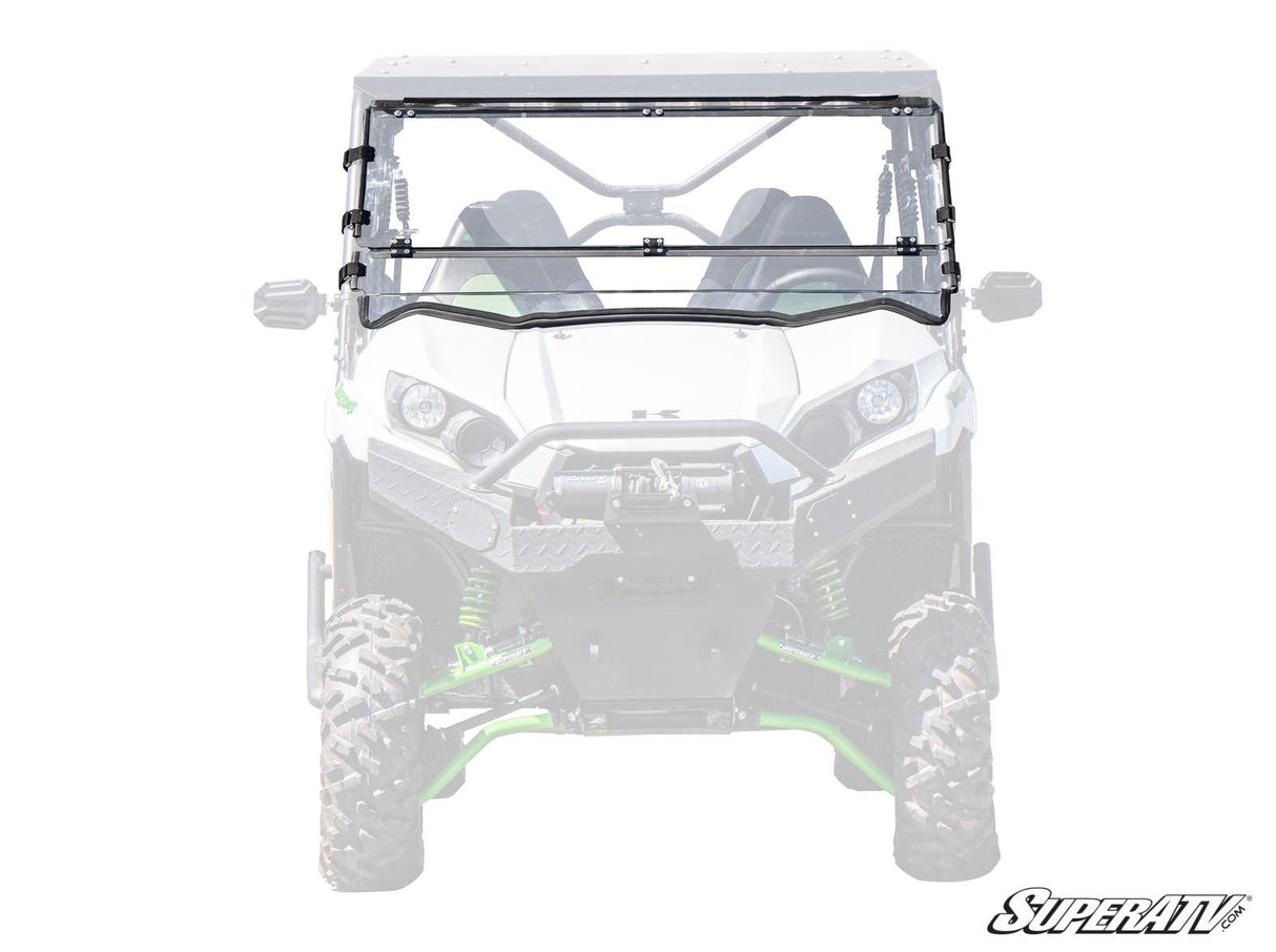 KAWASAKI TERYX S SCRATCH-RESISTANT FLIP DOWN WINDSHIELD