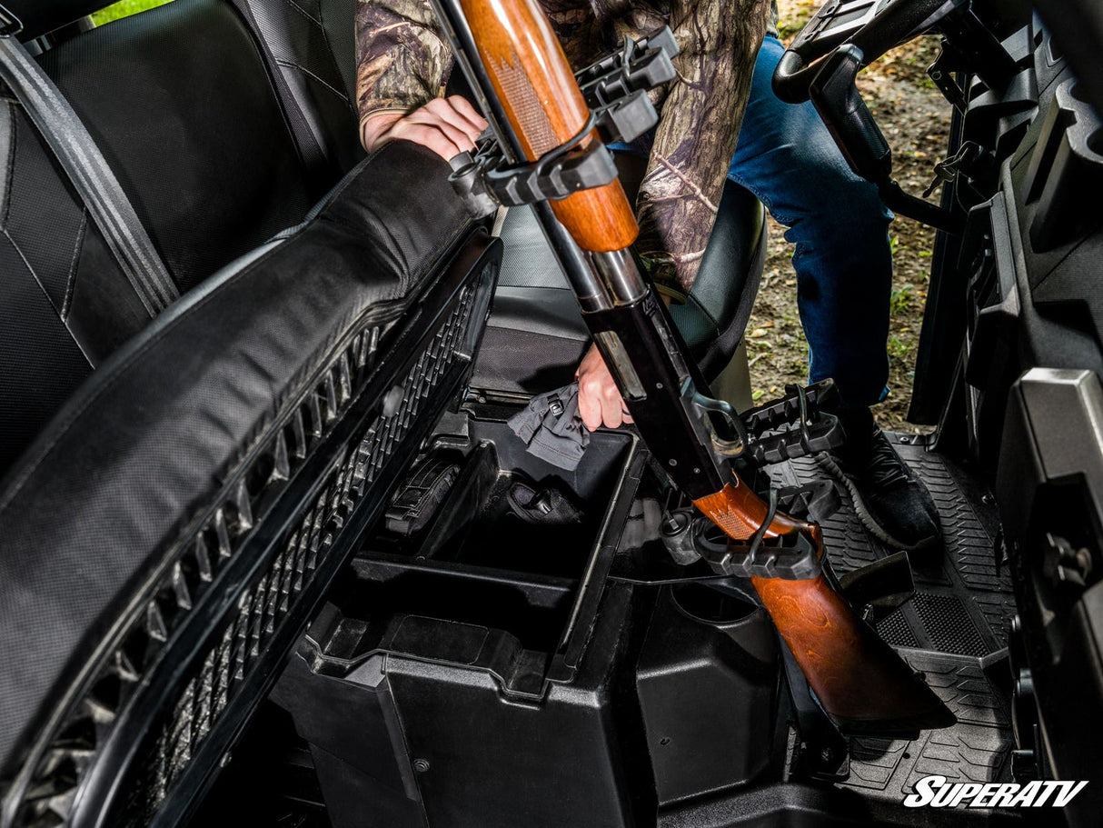 POLARIS RANGER XP 1000 FLOOR-MOUNTED GUN HOLDER