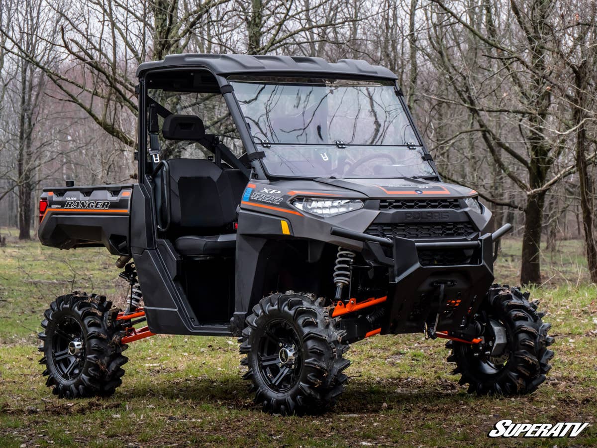 Polaris Ranger XP 1000 Scratch Resistant Flip Down Windshield