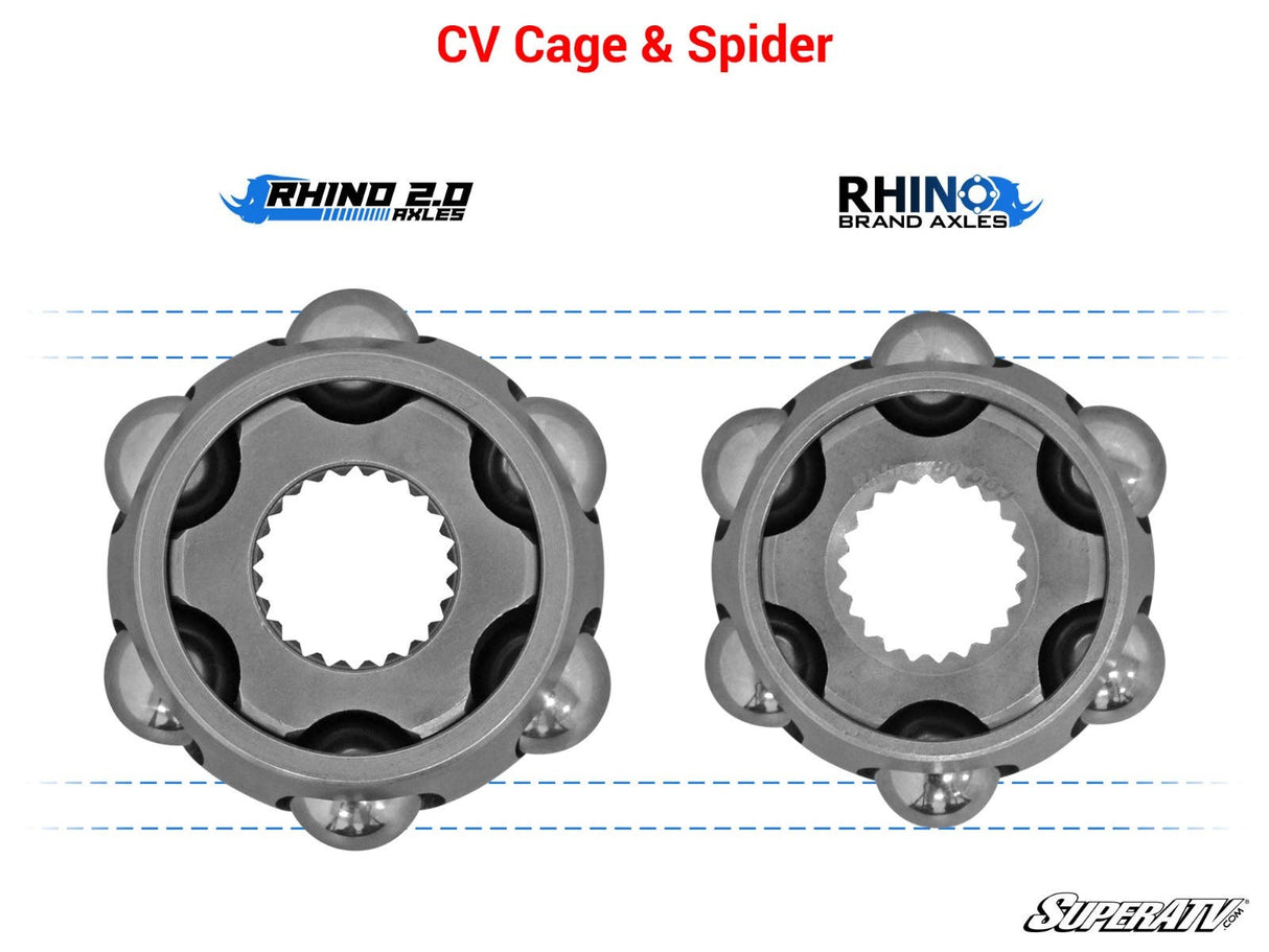 HONDA PIONEER 1000 HEAVY-DUTY AXLE—RHINO 2.0