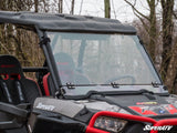 POLARIS RZR XP TURBO SCRATCH RESISTANT FLIP DOWN WINDSHIELD