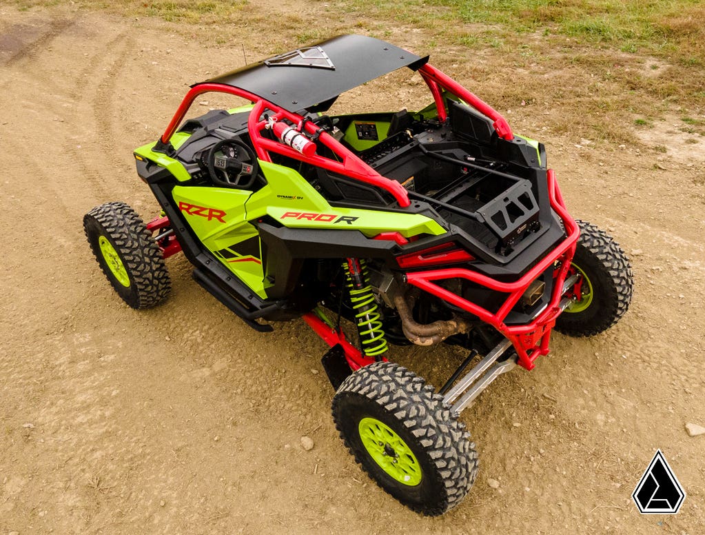 ASSAULT INDUSTRIES POLARIS RZR PRO R ALUMINUM ROOF WITH SUNROOF