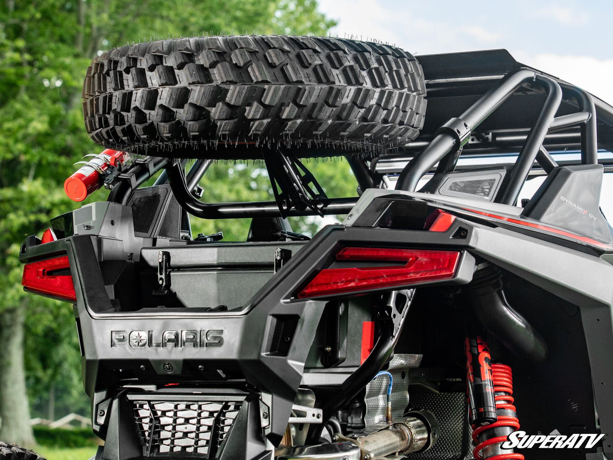 POLARIS RZR TURBO R SPARE TIRE CARRIER