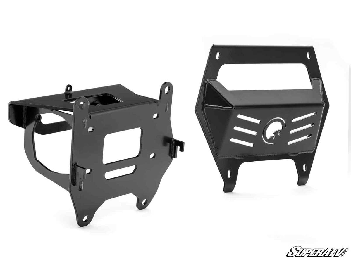 Polaris RZR Turbo R Winch Mounting Plate