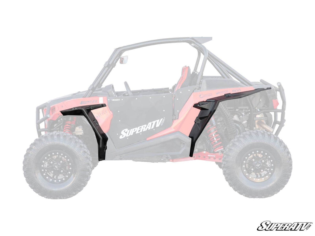 POLARIS RZR XP TURBO FENDER FLARES