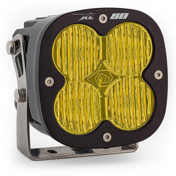 Baja Designs XL80 LED Auxiliary Light Pod (Wide Cornering) (Amber) - Rowdy Warehouse 