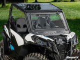 Can-Am Commander Flip Down Glass Windshield