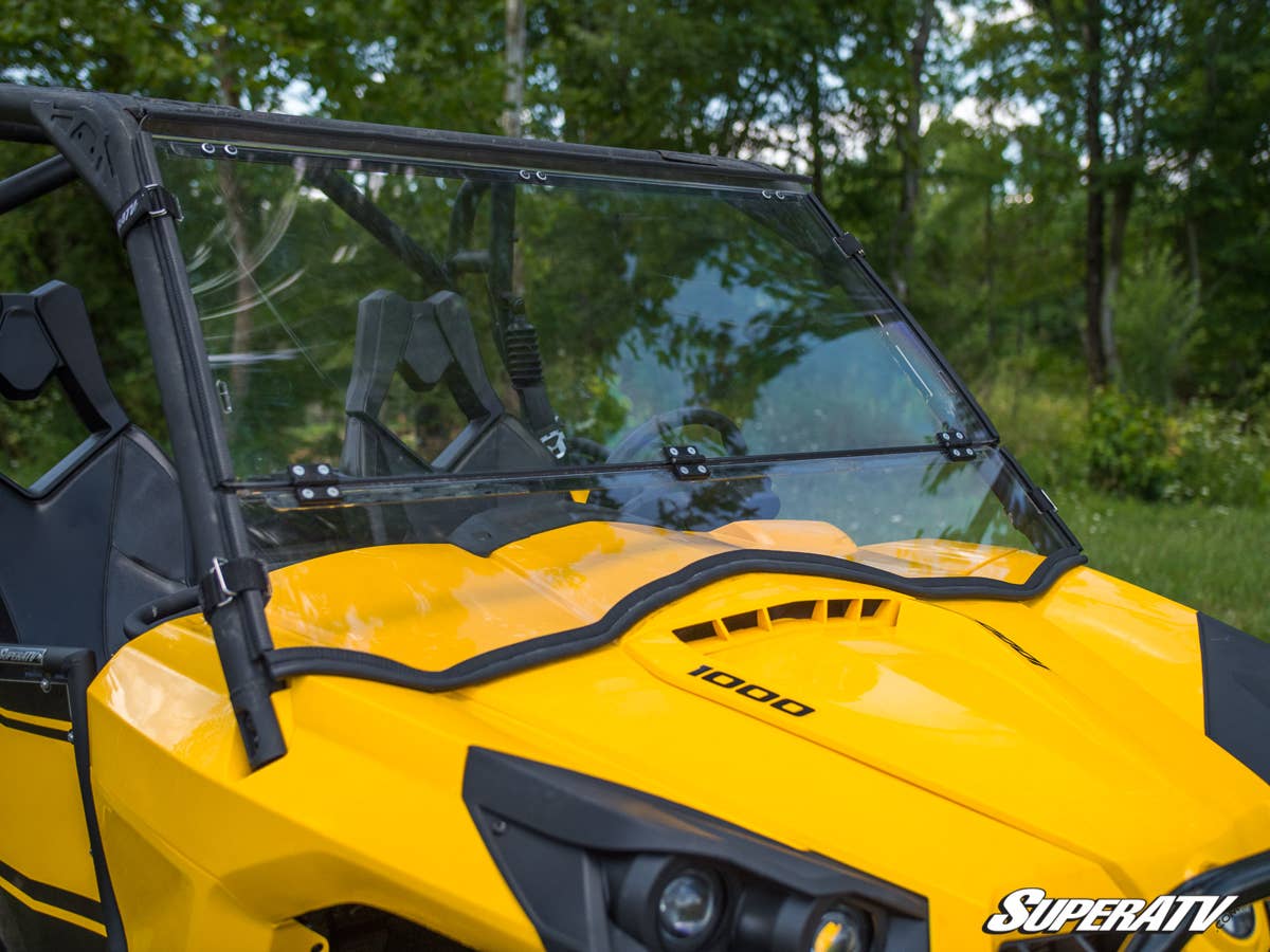 Can-Am Commander Scratch Resistant Flip Down Windshield