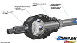 Can-Am Defender HD10 Heavy Duty Axles - Rhino 2.0