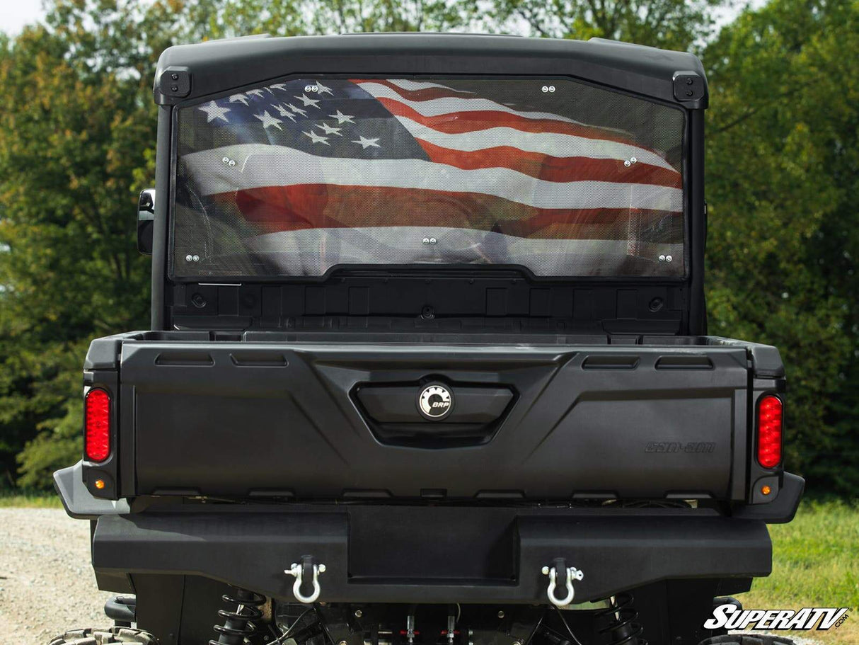 Can-Am Defender Rear Windshield