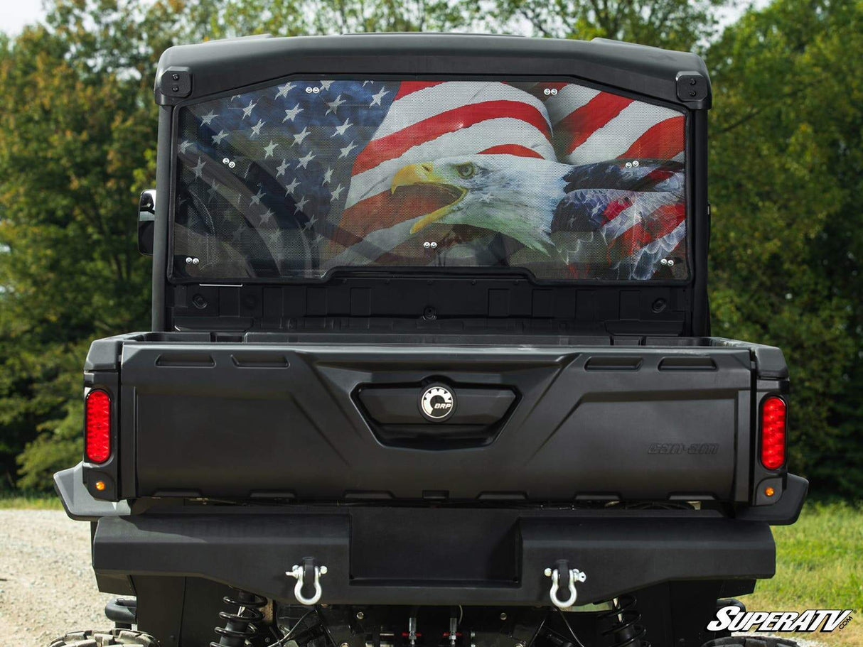 Can-Am Defender Rear Windshield