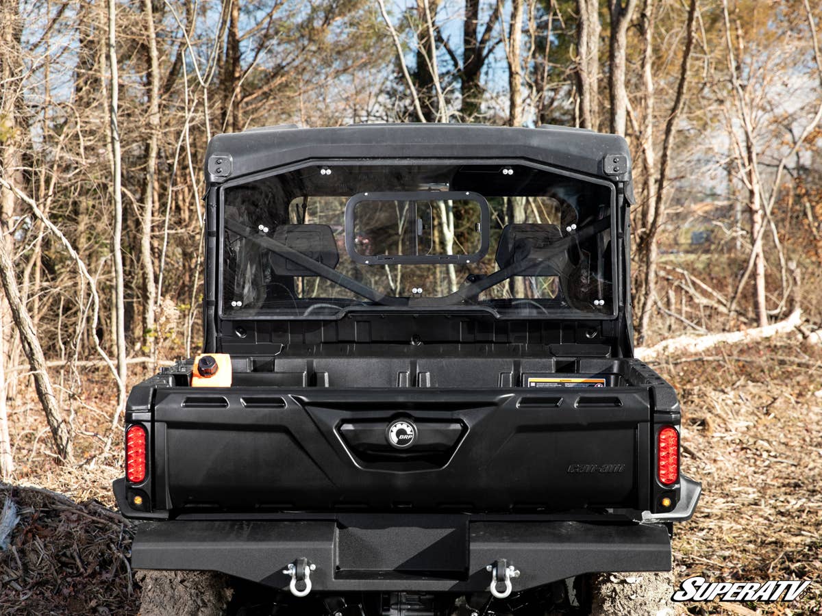 Can-Am Defender Sliding Rear Windshield