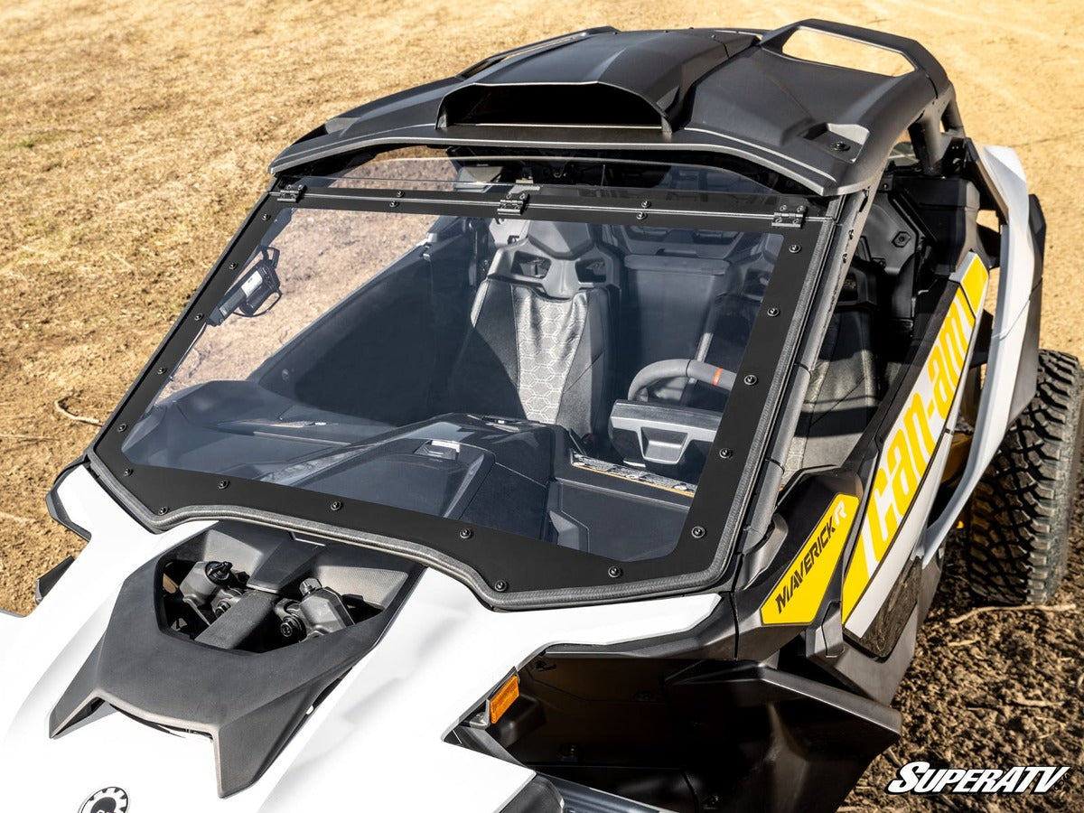 Can-Am Maverick R Maxdrive Power Flip Windshield